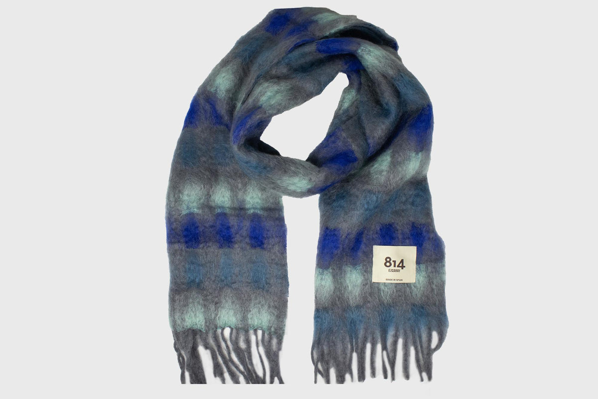 Mohair 'Mia' Scarf [Ocean]