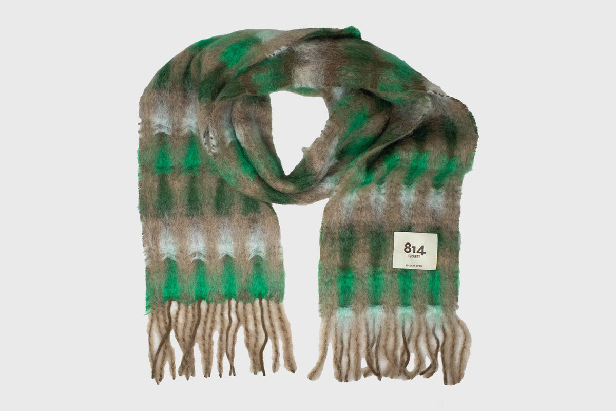 Mohair 'Mia' Scarf [Woodland]