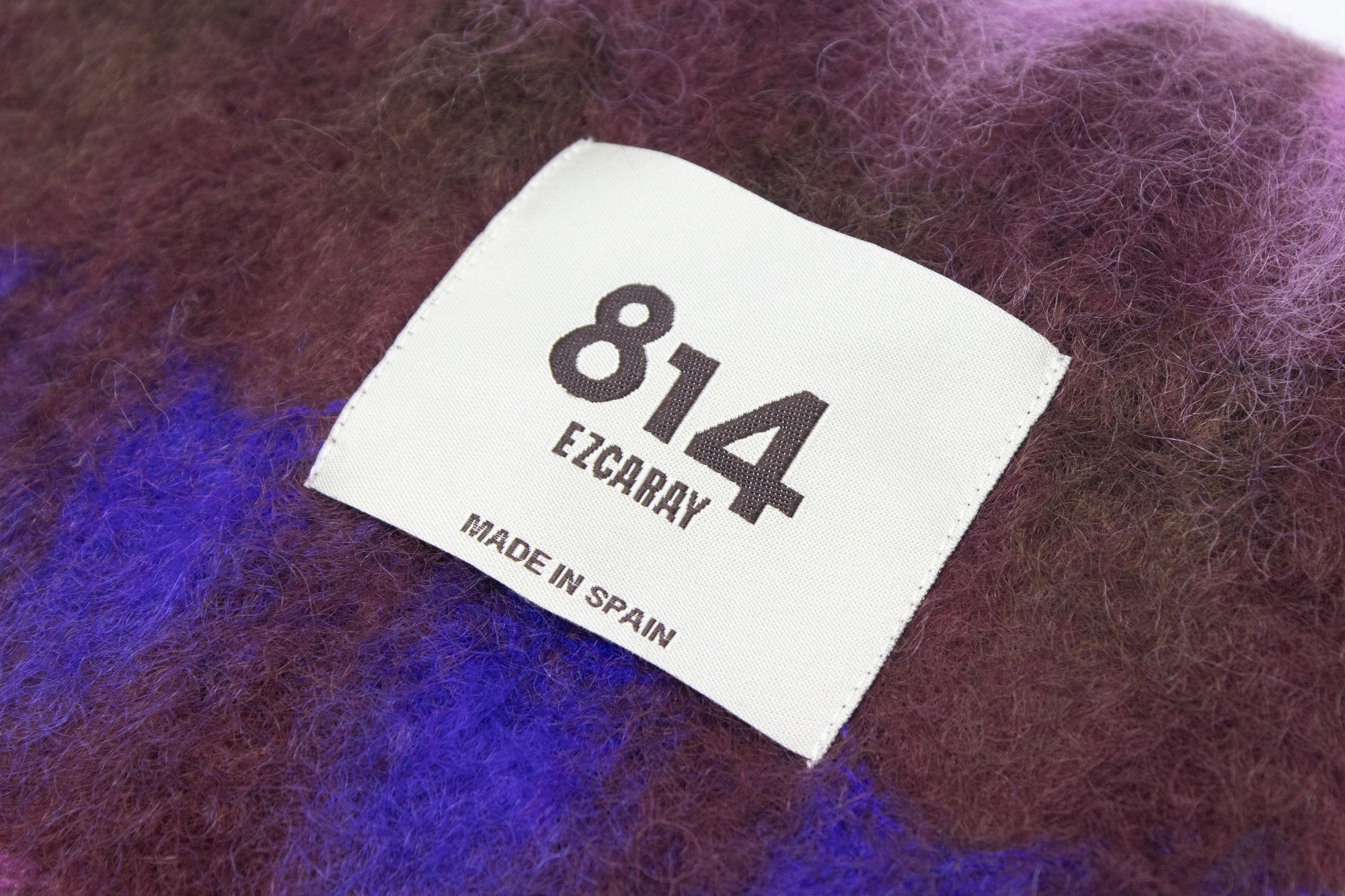 Mohair &#39;Mia&#39; Scarf [Purple Haze]