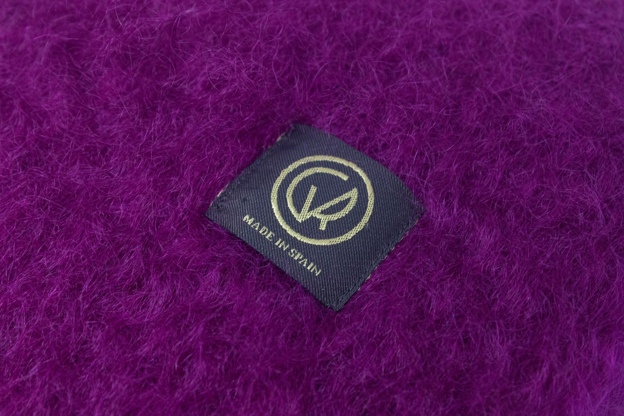 Mohair Plain Scarf [Pink]