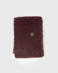 Mohair Plain Scarf [Plum]