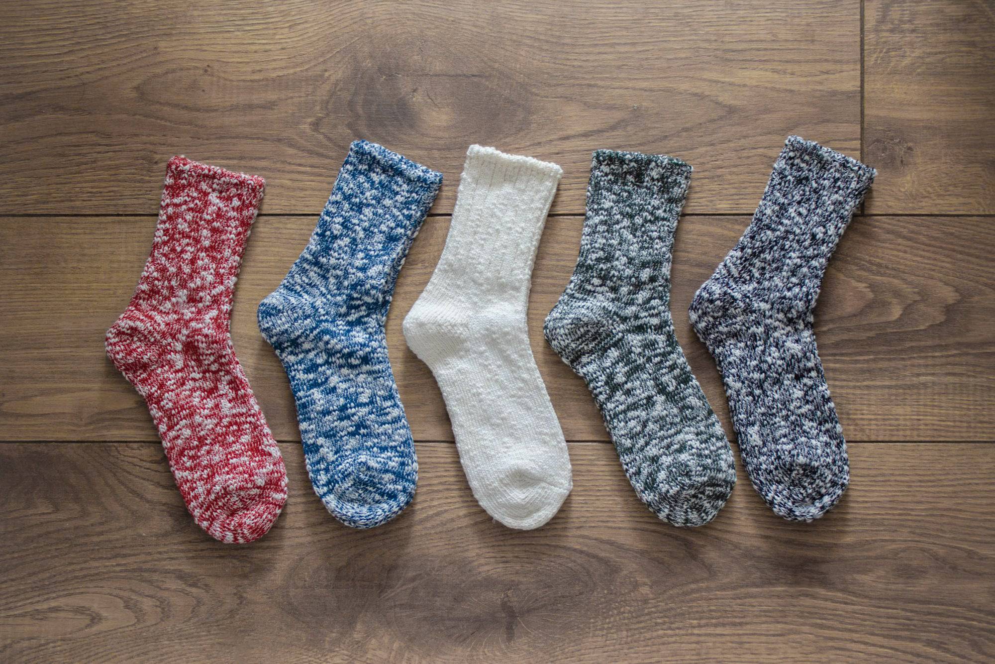 Mauna Kea - Cotton Hemp Socks [Ecru] - BindleStore.