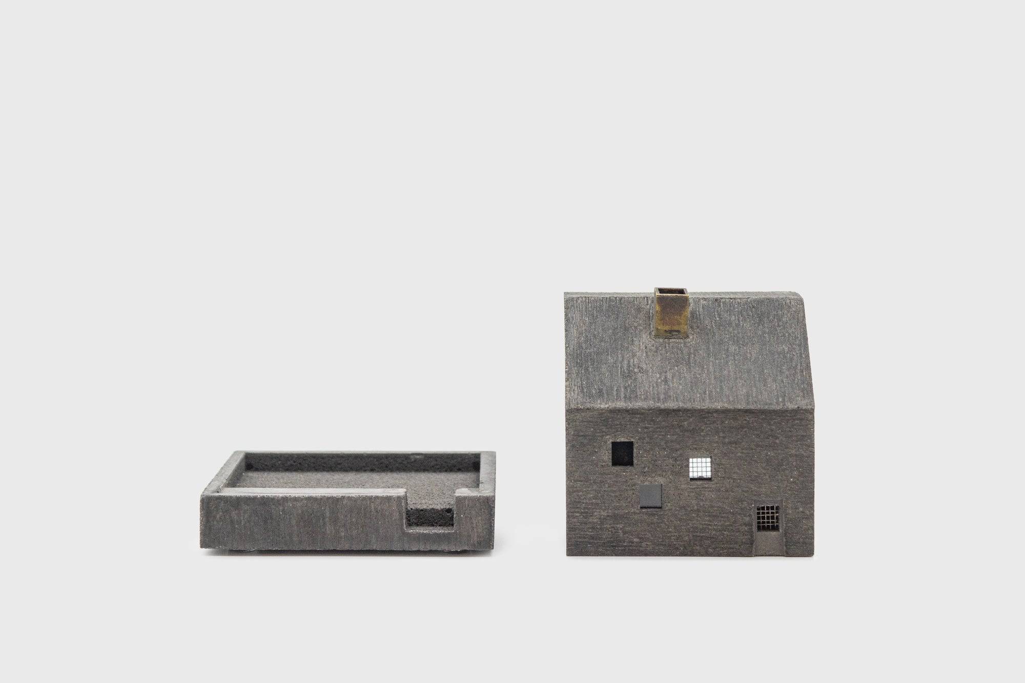 【Motif 】COTTAGE INCENSE POT Natural motif Cottage Incense Pot | BindleStore.