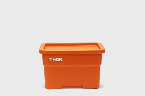 Large Tote with Lid 22L [Orange]