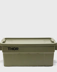 THOR - Large Tote with Lid 53L [Olive] - BindleStore.