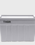 THOR - Large Tote with Lid 75L [Grey] - BindleStore.