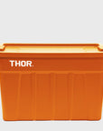 Large Tote with Lid 75L [Orange]