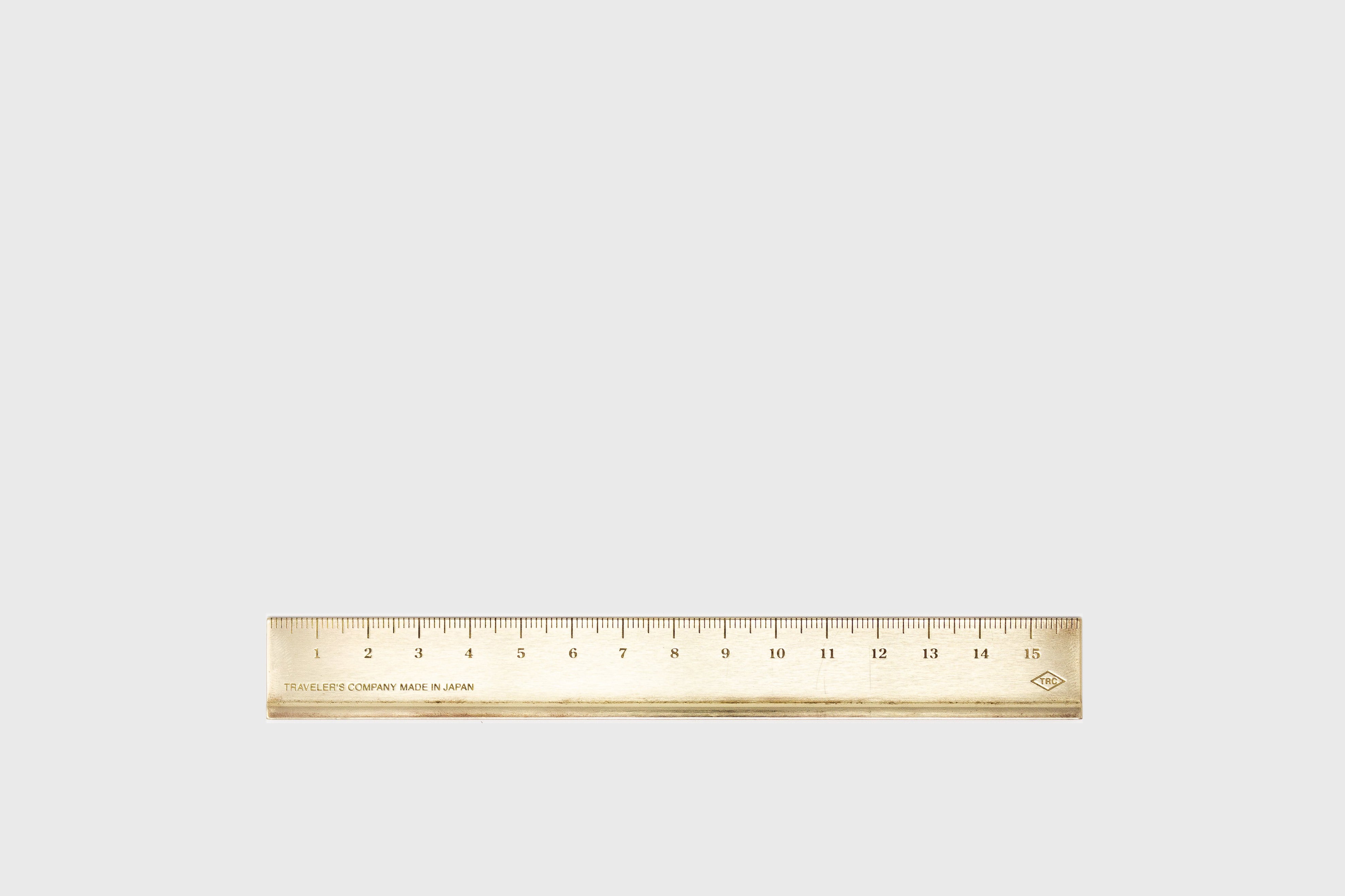 Brass Ruler | Traveler's Company