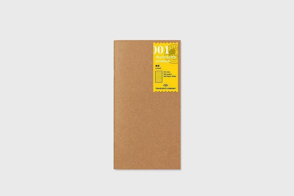 Traveler's Company - Traveler's Notebook Refill [001 Lined Paper] - BindleStore.