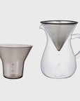 S.C.S. Coffee Carafe Set [Stainless Steel Filter] Tea & Coffee [Kitchen & Dining] KINTO    Deadstock General Store, Manchester