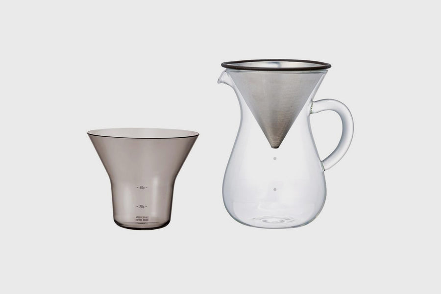 S.C.S. Coffee Carafe Set [Stainless Steel Filter]