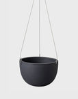 201 Hanging Plant Pot Plants & Pots [Homeware] KINTO Black 140mm  Deadstock General Store, Manchester