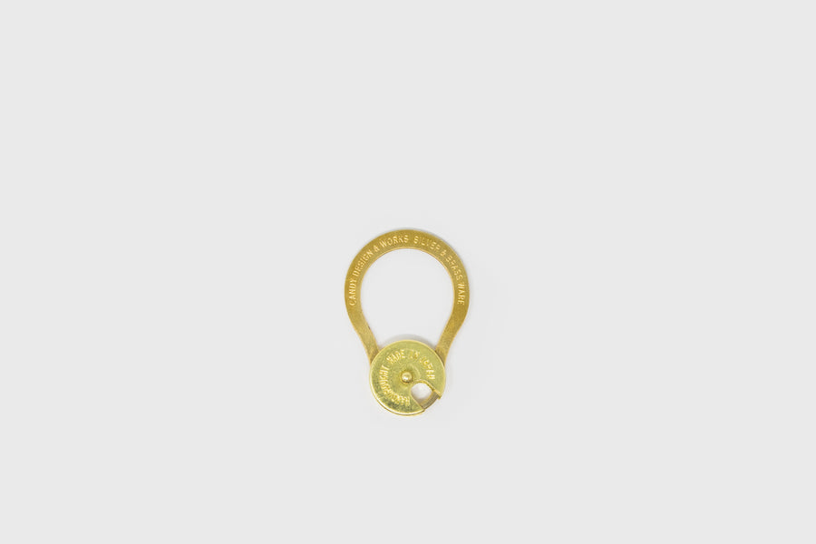 Dolphy Brass Key Ring Everyday Carry [Accessories] CANDY DESIGN & WORKS    Deadstock General Store, Manchester