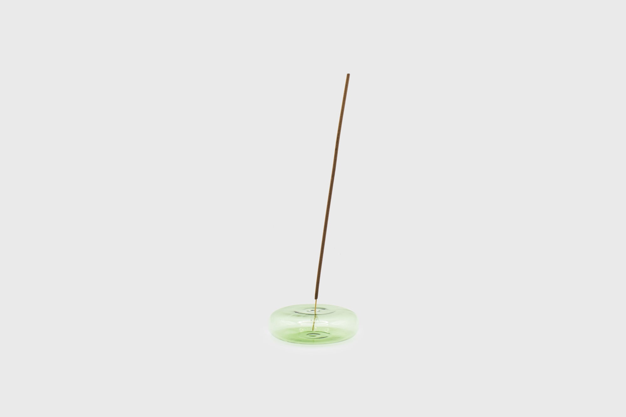 Glass Incense Holder [Green] Ceramics & Glassware [Homeware] BindleStore.    Deadstock General Store, Manchester