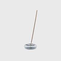 Glass Incense Holder [Grey]