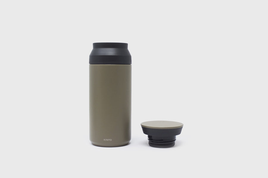 Travel Tumbler [Khaki] Drinks Carriers [Accessories] KINTO    Deadstock General Store, Manchester