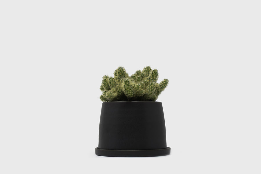192 Plant Pot 125mm [Black] Plants & Pots [Homeware] KINTO    Deadstock General Store, Manchester