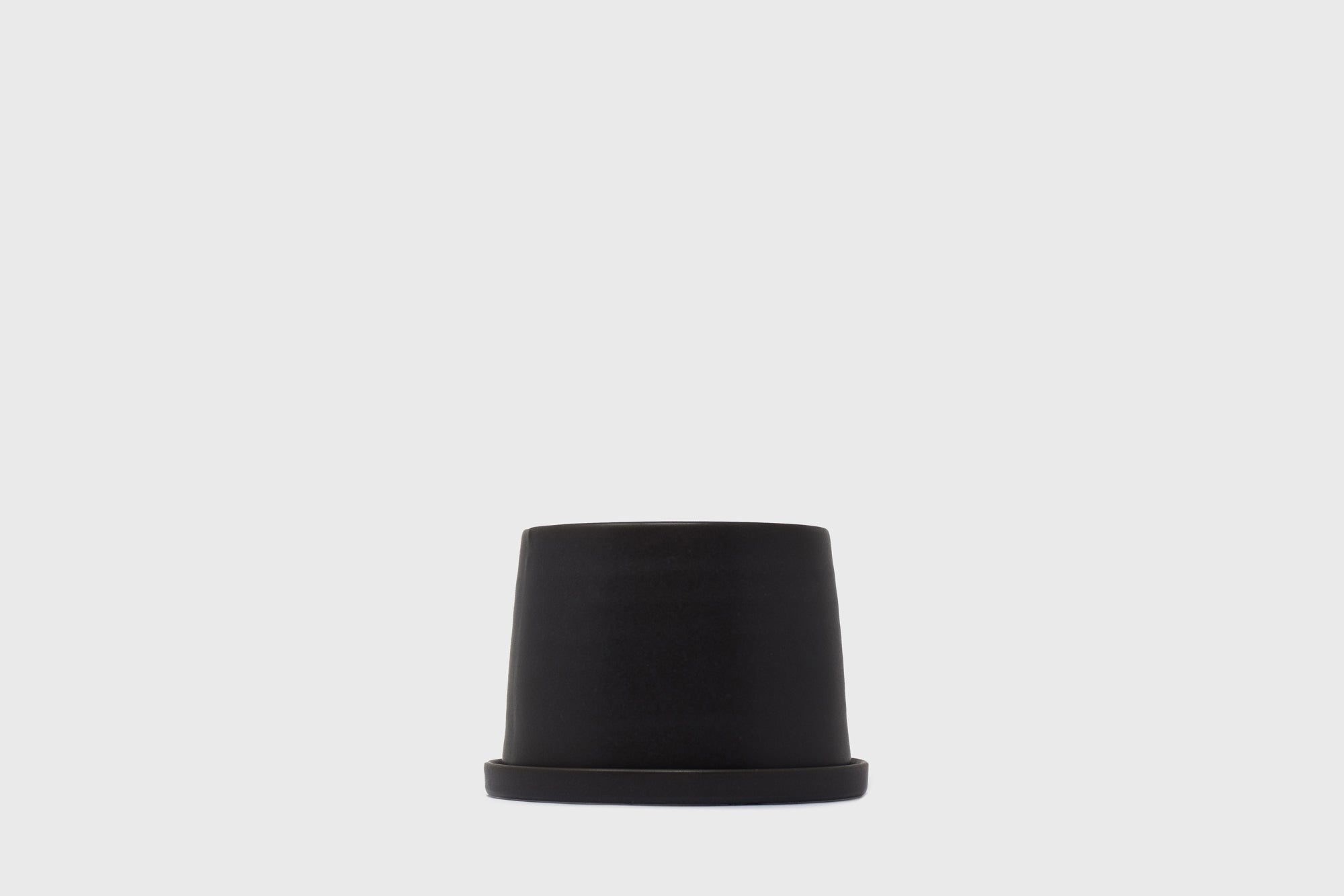 192 Plant Pot 125mm [Black] Plants & Pots [Homeware] KINTO    Deadstock General Store, Manchester