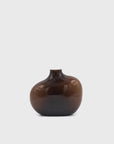 SACCO Vase [Brown] Plants & Pots [Homeware] KINTO 01 [Short]   Deadstock General Store, Manchester