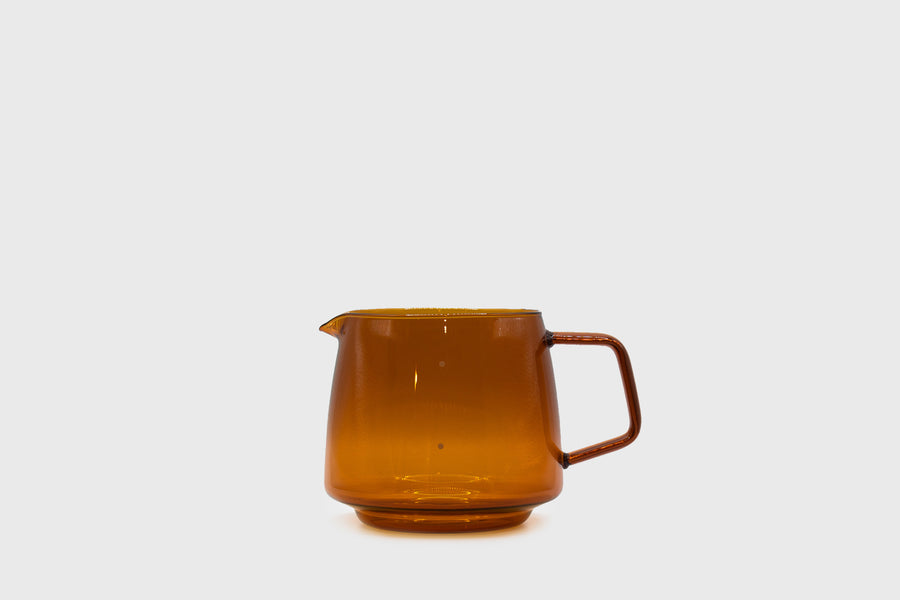 KINTO Sepia amber glass coffee server / jug, 4 cup size – BindleStore. (Deadstock General Store, Manchester)