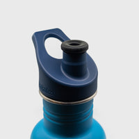 Klean Kanteen blue reusable steel water bottle – BindleStore. (Deadstock General Store, Manchester)