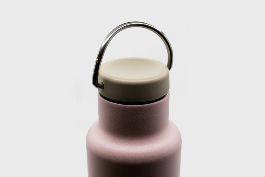 Klean Kanteen light pink 20oz vacuum insulated reusable sustainable steel water bottle – BindleStore. (Deadstock General Store, Manchester)
