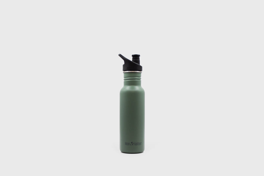 Klean Kanteen Narrow Classic Flask, Sea Spray green colour – BindleStore. (Deadstock General Store, Manchester)