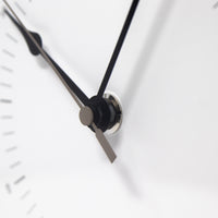 Lemnos Japan AWA Toki wall clock close up mechanism - BindleStore.