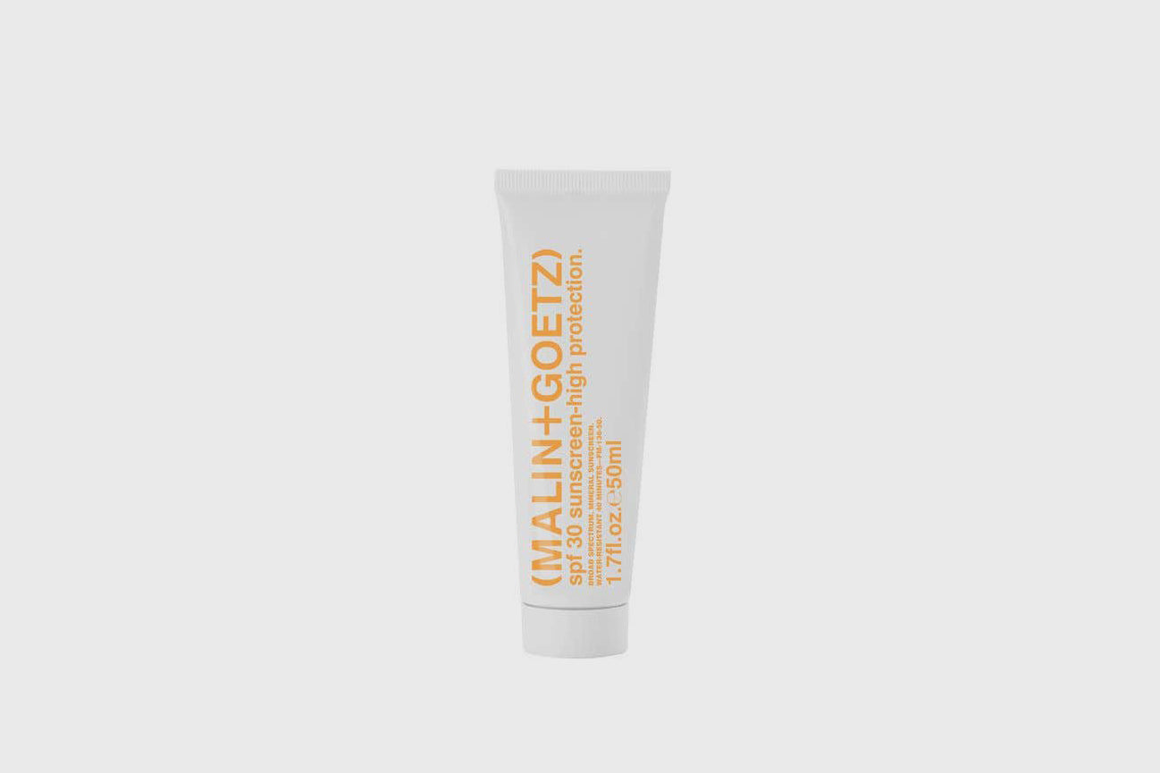 High Protection Mineral Sunscreen [SPF 30] Face [Beauty & Grooming] MALIN+GOETZ    Deadstock General Store, Manchester