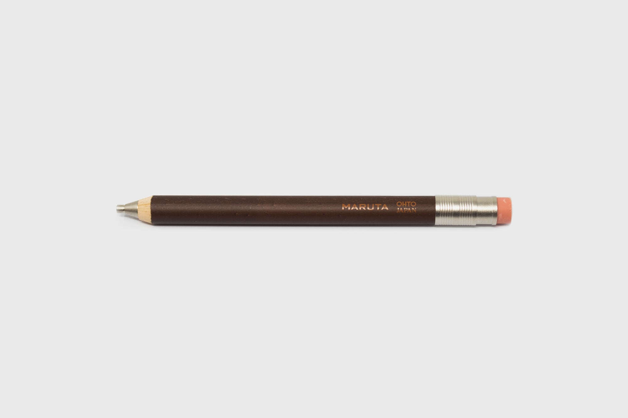 Maruta Sharp Pencil Pens &amp; Pencils [Office &amp; Stationery] OHTO Brown   Deadstock General Store, Manchester