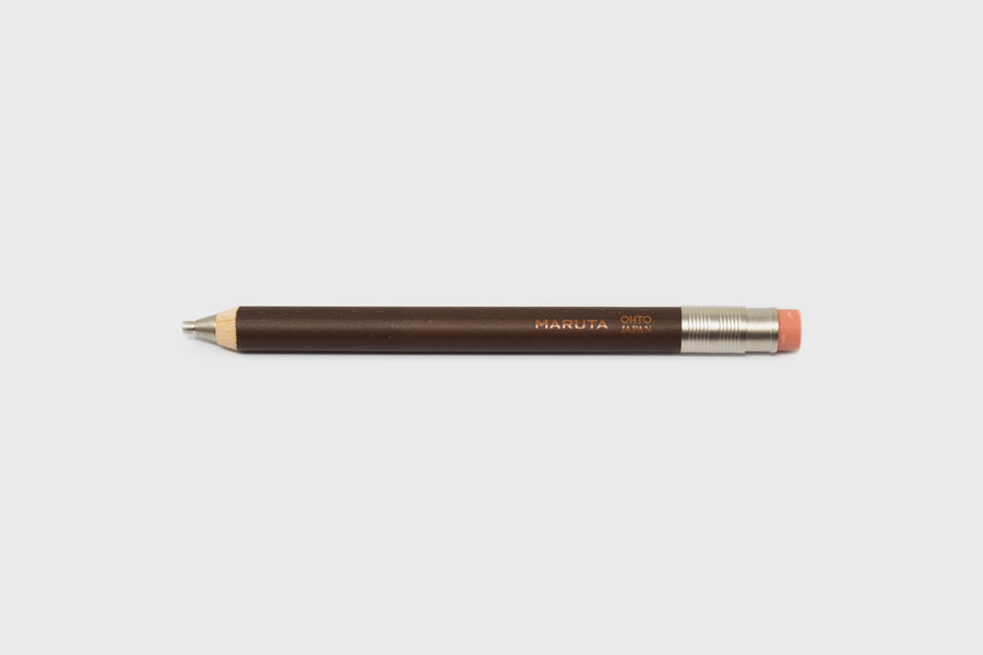Maruta Sharp Pencil Pens & Pencils [Office & Stationery] OHTO Brown   Deadstock General Store, Manchester