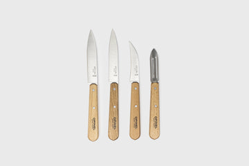 Opinel Essentiels du Cuisinier set of 4 knives - BindleStore.