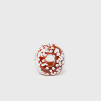 Studio Arhoj blown glass Crystal Blob, example 8, donut shape - BindleStore. (Deadstock General Store, Manchester)