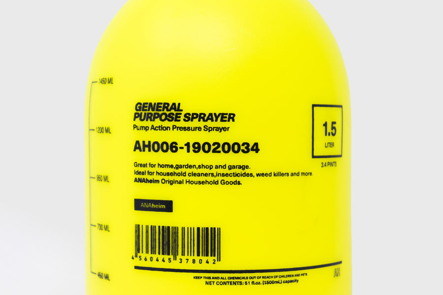 ANAheim General Purpose Sprayer Branding - BindleStore.