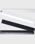 Folding Aluminium Ruler Stationery [Office & Stationery] Midori    Deadstock General Store, Manchester