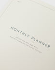 Monthly Planner Notebook Notebooks & Paper [Office & Stationery] Kartotek    Deadstock General Store, Manchester