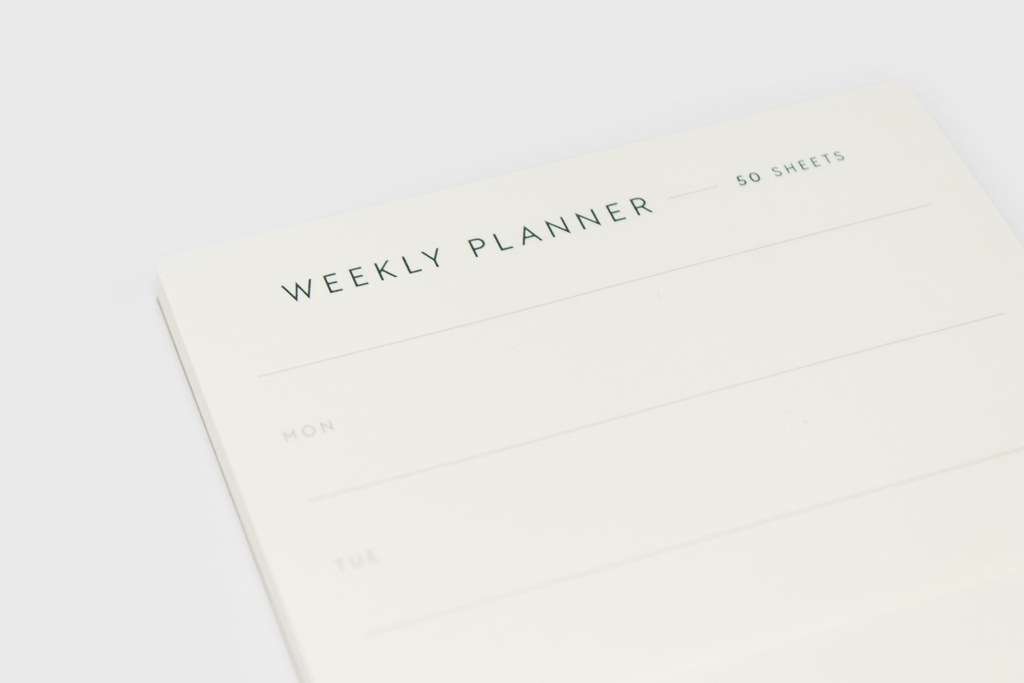 Weekly Planner Pad Notebooks &amp; Paper [Office &amp; Stationery] Kartotek    Deadstock General Store, Manchester