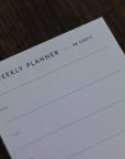 Weekly Planner Pad Notebooks & Paper [Office & Stationery] Kartotek    Deadstock General Store, Manchester