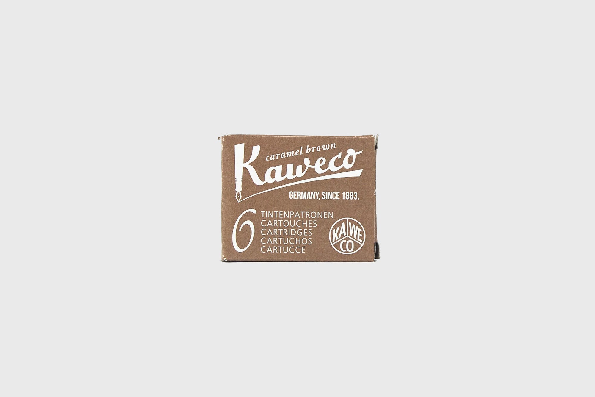 Fountain Pen Ink Cartridges Stationery [Office &amp; Stationery] Kaweco Caramel Brown   Deadstock General Store, Manchester