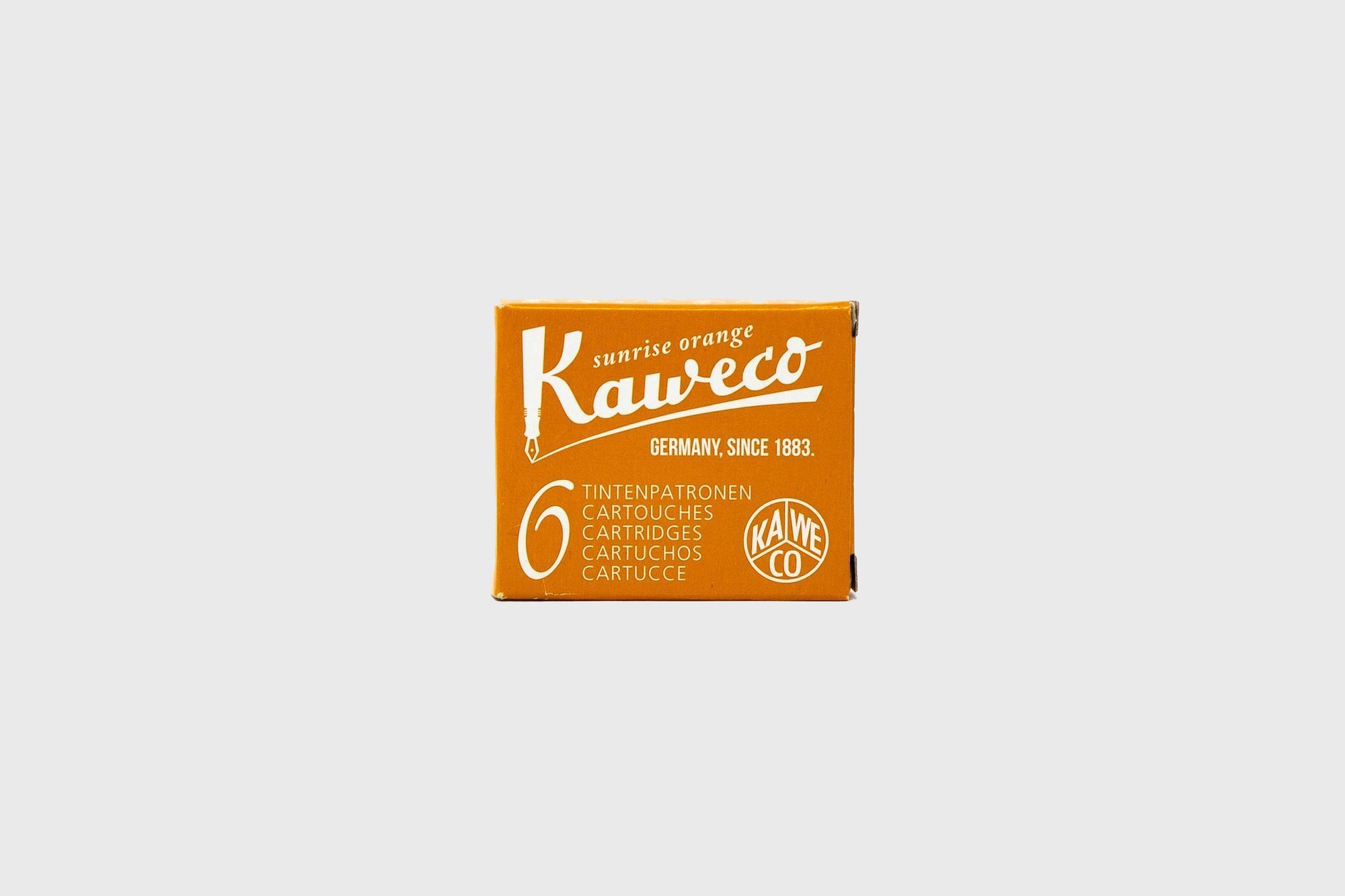 Fountain Pen Ink Cartridges Stationery [Office &amp; Stationery] Kaweco Sunrise Orange   Deadstock General Store, Manchester