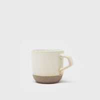 Ceramic Lab Mug Mugs & Cups [Kitchen & Dining] KINTO White   Deadstock General Store, Manchester