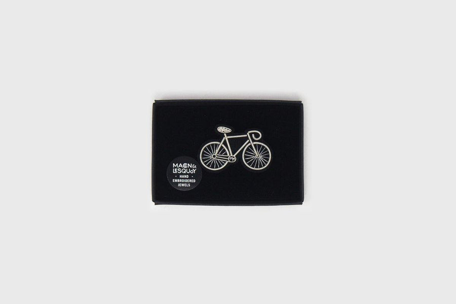 Macon et Lesquoy Brooch [Silver Bicycle] - Bindlestore
