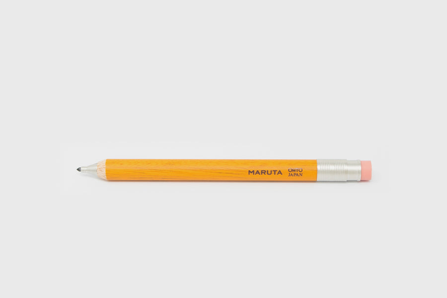 Maruta Sharp Pencil Pens & Pencils [Office & Stationery] OHTO Yellow   Deadstock General Store, Manchester