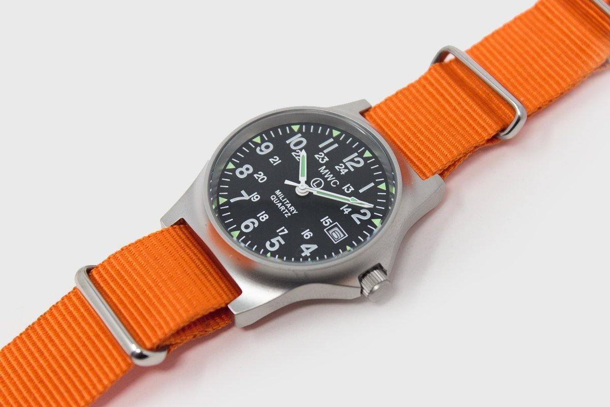 G10A Infantry Watch [Steel / Orange SAR] Watches & Clocks [Accessories] M.W.C.    Deadstock General Store, Manchester