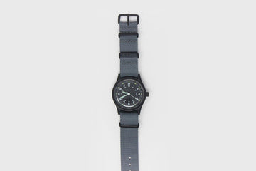 U.S. 1960s Pattern Automatic Watch [Black / Grey]