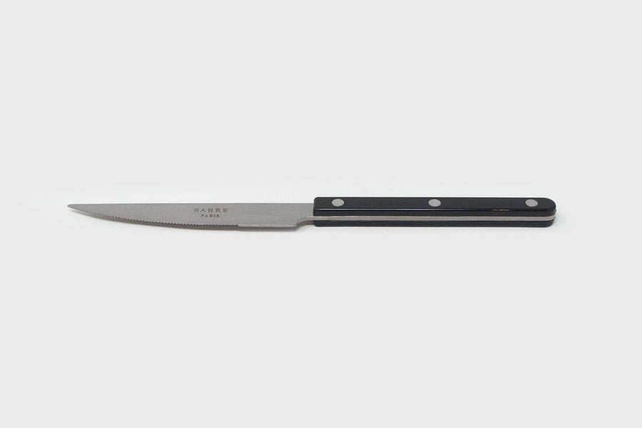 Sabre Paris Black Bistrot Cutlery Knife - BindleStore.