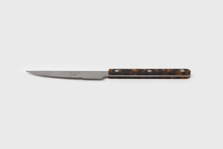 Sabre Paris Tortoise Bistrot Cutlery Knife - BindleStore.