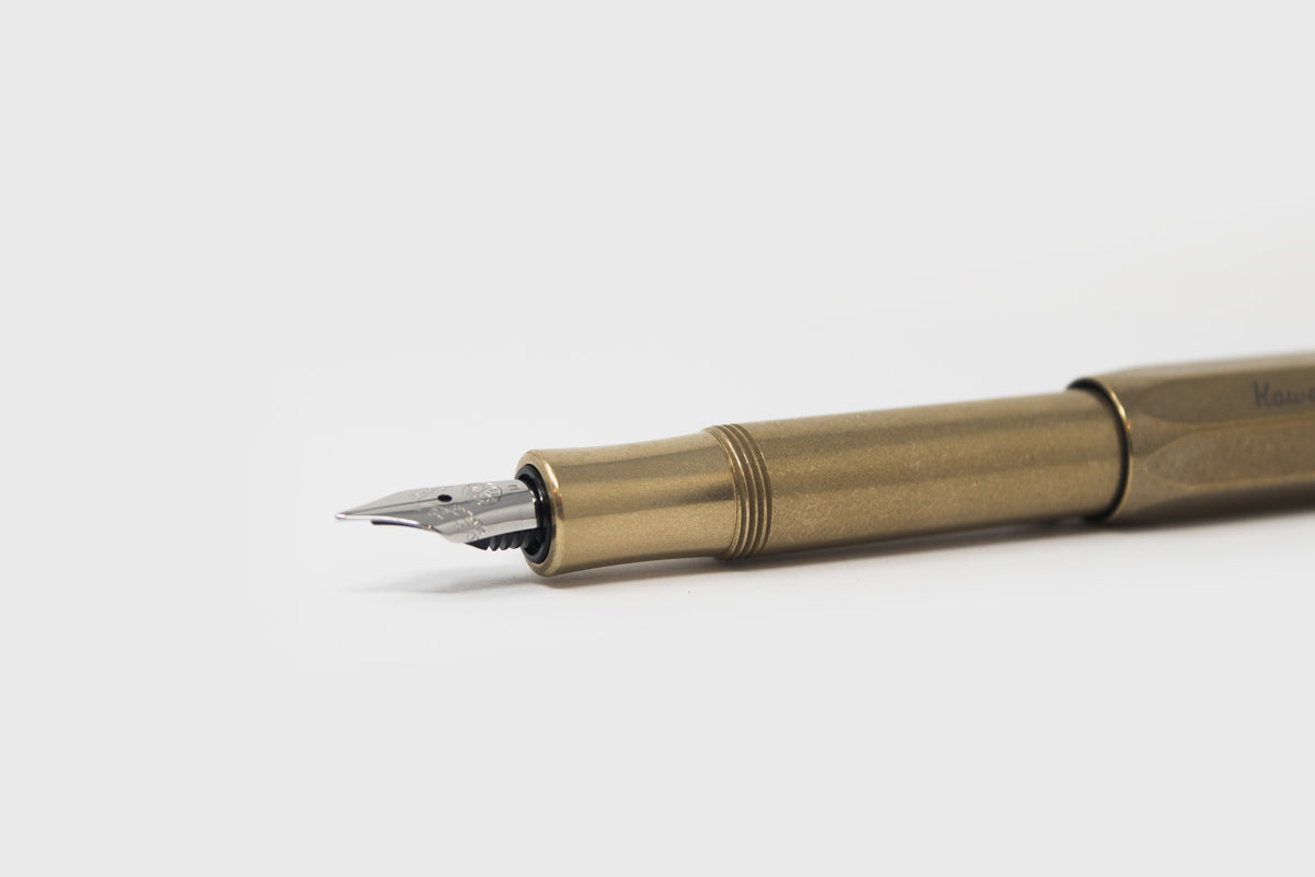 Sport Fountain Pen [Brass] Pens &amp; Pencils [Office &amp; Stationery] Kaweco    Deadstock General Store, Manchester