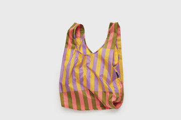 BAGGU Standard Reusable Grocery Bag – Sunset Quilt Stripe – BindleStore. (Deadstock General Store, Manchester)