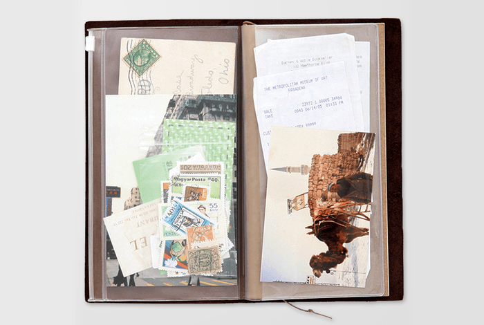 Traveler's Notebook Insert [008 Zipper Case] Stationery [Office & Stationery] Traveler's Company    Deadstock General Store, Manchester
